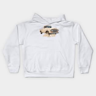 1959 Ford F100 Pickup Truck Kids Hoodie